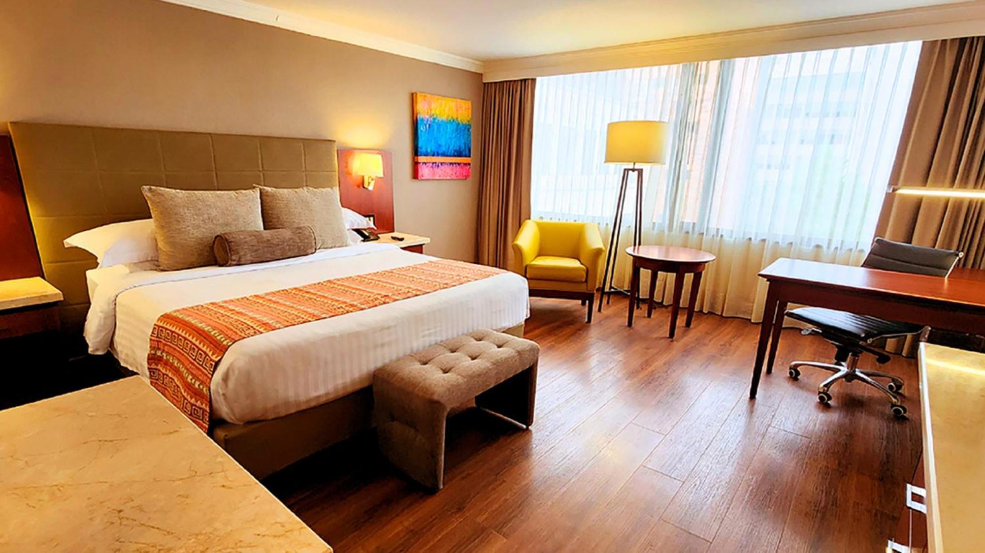 Bogota Plaza Hotel Luaran gambar A room at the hotel